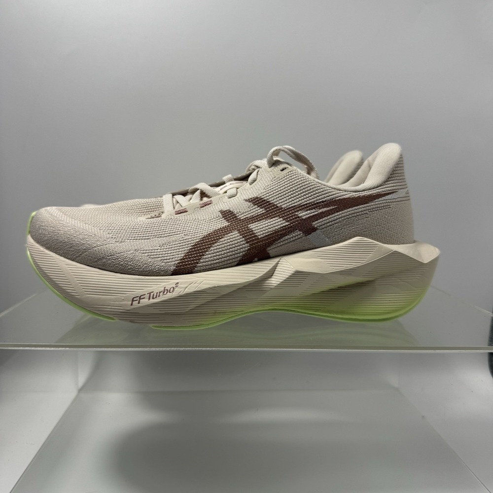 Asics Novablast 6 Beige 1012C008 Running Shoe Sneakers Women's Size 8